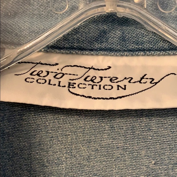 Embroidered Grapes and Leaves Cotton Shirt - Picture 7 of 12